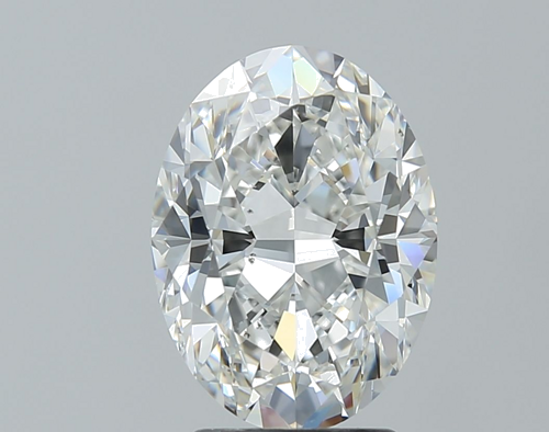 3.01 carat G-VS2 Natūralus Oval Deimantas (1)