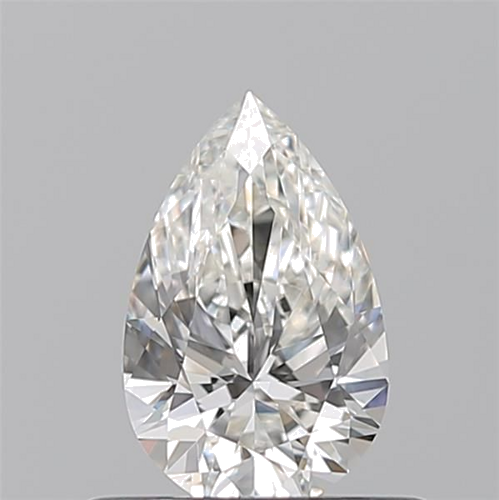0.5 carat I-VVS2 Natūralus Pear Deimantas (1)