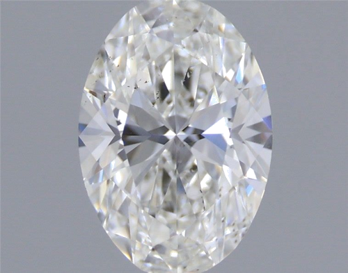0.6 carat G-SI1 Natūralus Oval Deimantas (1)