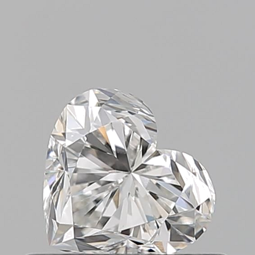 0.52 carat G-VS2 Natūralus Heart Deimantas (1)