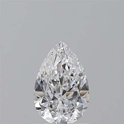 1.2 carat D-SI1 Natūralus Pear Deimantas (1)