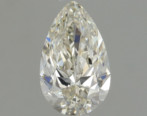 0.72 carat K-VVS1 Natūralus Pear Deimantas (1)