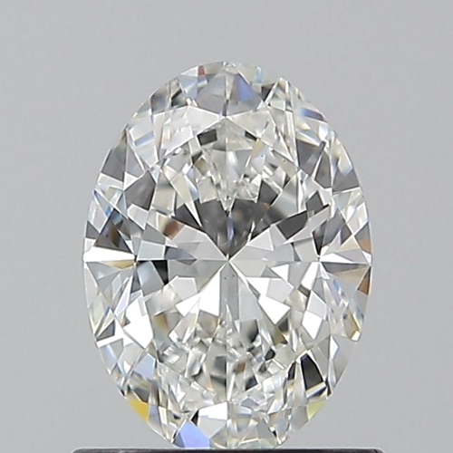 0.9 carat G-VS2 Natūralus Oval Deimantas (1)