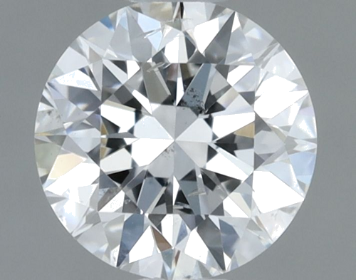 0.51 carat E-SI2 Excellent cut Natūralus Round Deimantas (1)