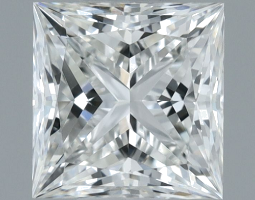 0.62 carat H-VS1 Natūralus Princess Deimantas (1)