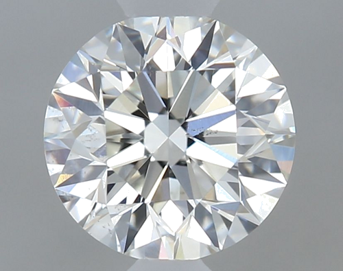 0.55 carat H-SI1 Excellent cut Natūralus Round Deimantas (1)