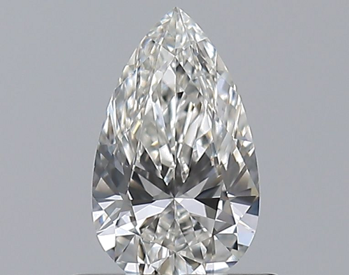 0.5 carat G-VS1 Natūralus Pear Deimantas (1)