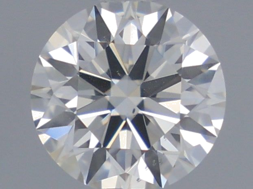 0.51 carat I-SI2 Excellent cut Natūralus Round Deimantas (1)