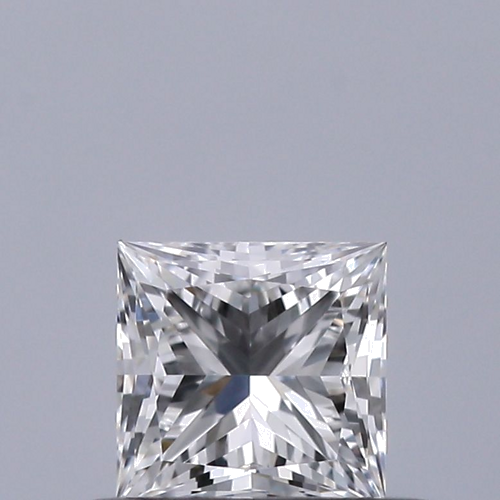 0.41 carat F-VVS1 Natūralus Princess Deimantas (1)