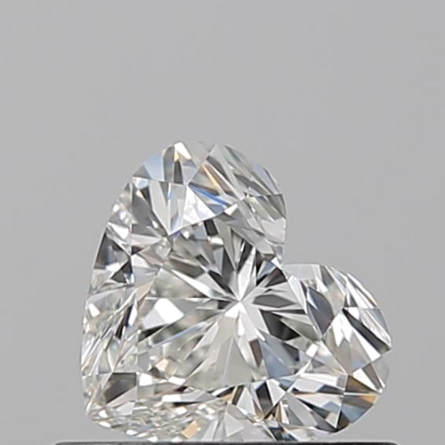 0.5 carat I-VVS1 Natūralus Heart Deimantas (1)