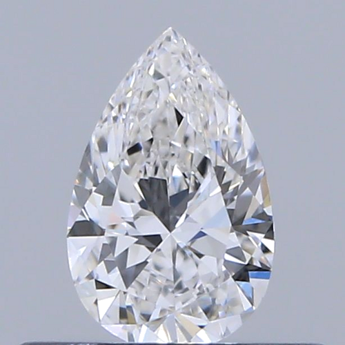 0.3 carat E-VVS2 Natūralus Pear Deimantas (1)