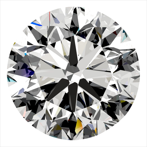 0.3 carat H-VVS2 Very Good cut Natūralus Round Deimantas (1)