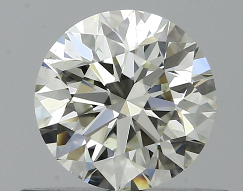 0.5 carat J-SI1 Excellent cut Natūralus Round Deimantas (1)