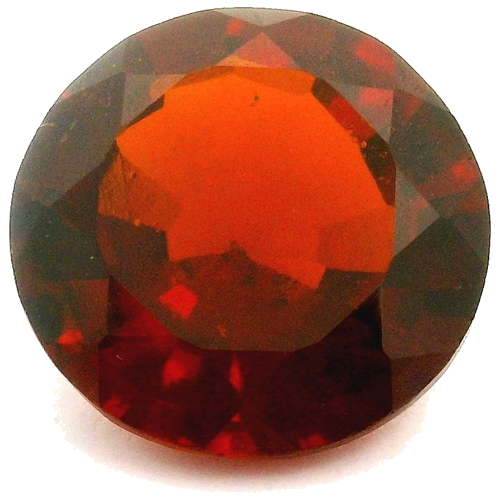 4.58 carat RED Round Garnet (1)