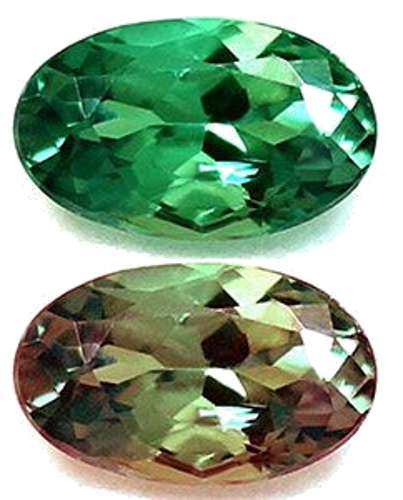 0.32 carat GREEN Oval Alexandrite (1)