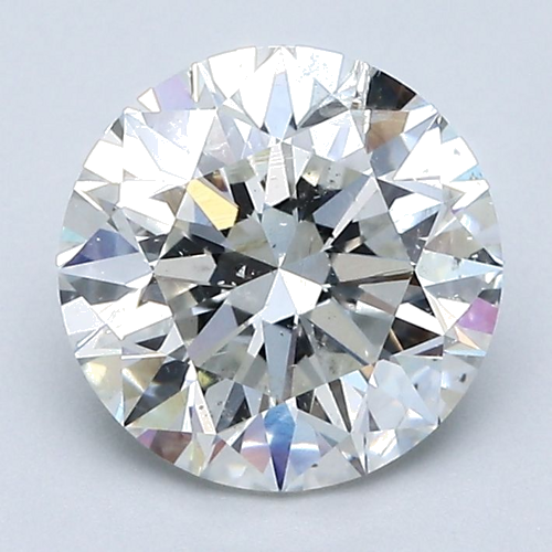 2.03 carat H-SI2 Very Good cut Natūralus Round Deimantas (1)