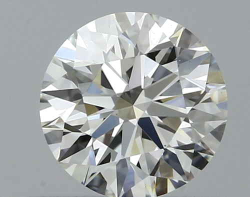 0.43 carat H-VVS1 Excellent cut Natūralus Round Deimantas (1)