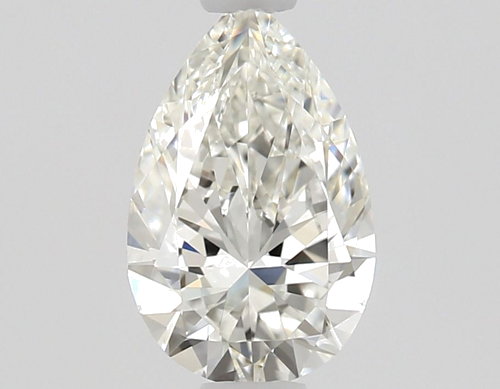 0.61 carat H-VVS2 Natūralus Pear Deimantas (1)