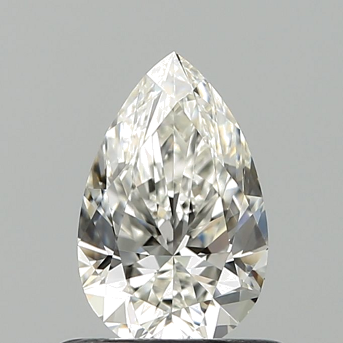 0.5 carat H-IF Natūralus Pear Deimantas (1)