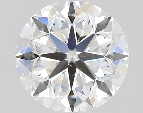 0.71 carat F-SI1 Very Good cut Natūralus Round Deimantas (1)