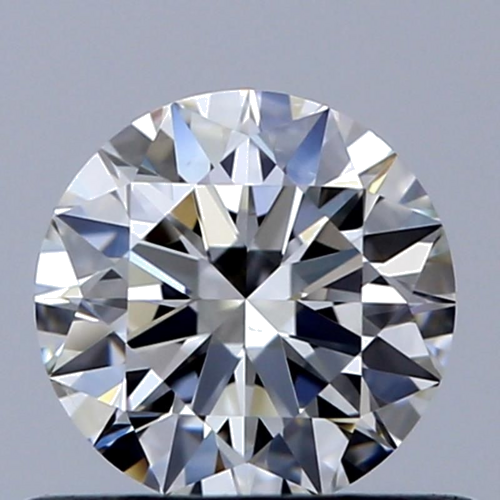0.5 carat F-VS1 Excellent cut Natūralus Round Deimantas (1)