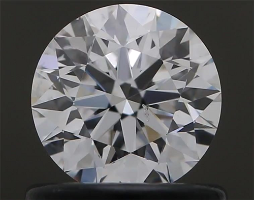 0.66 carat D-SI2 Excellent cut Natūralus Round Deimantas (1)