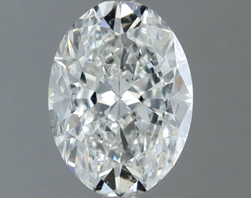 1.0 carat G-SI2 Natūralus Oval Deimantas (1)