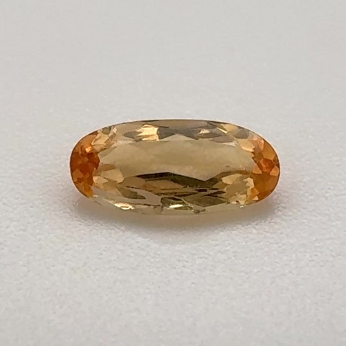 0.51 carat ORANGE Oval Topaz (1)