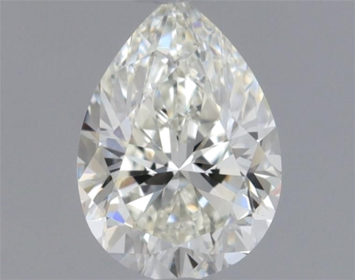 0.44 carat J-VVS2 Natūralus Pear Deimantas (1)