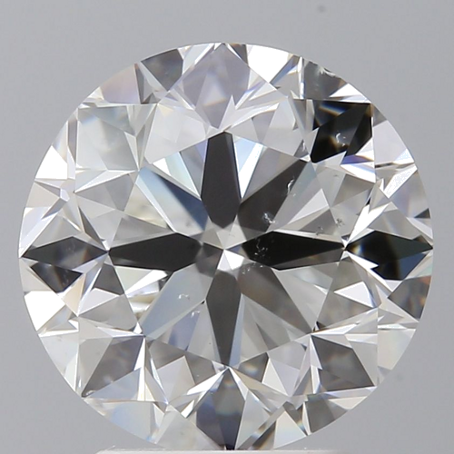 3.0 carat G-SI1 Very Good cut Natūralus Round Deimantas (1)
