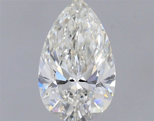 0.5 carat H-VS1 Natūralus Pear Deimantas (1)