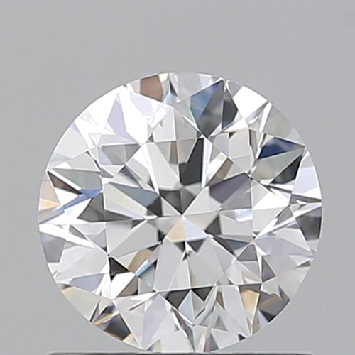1.01 carat F-VVS2 GD cut Natūralus Round Deimantas (1)