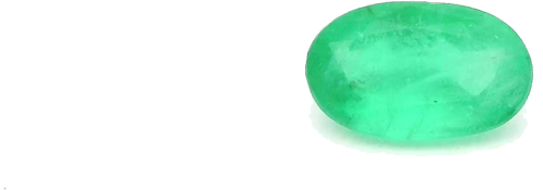 0.54 carat GREEN Oval Smaragdas (1)
