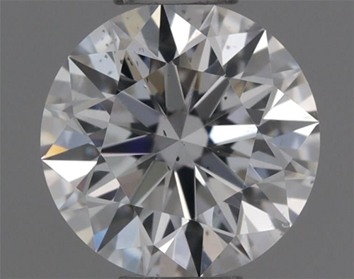 0.36 carat D-SI1 Excellent cut Natūralus Round Deimantas (1)