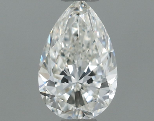 0.5 carat I-VVS1 Natūralus Pear Deimantas (1)