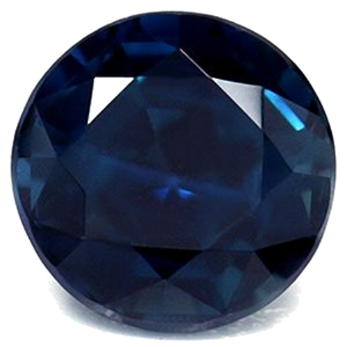 0.68 carat BLUE Round Safyras (1)