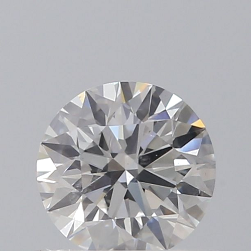 0.5 carat F-SI2 Excellent cut Natūralus Round Deimantas (1)