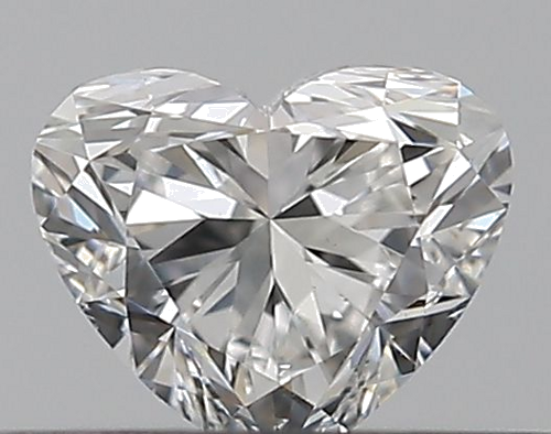 0.3 carat F-SI1 Natūralus Heart Deimantas (1)