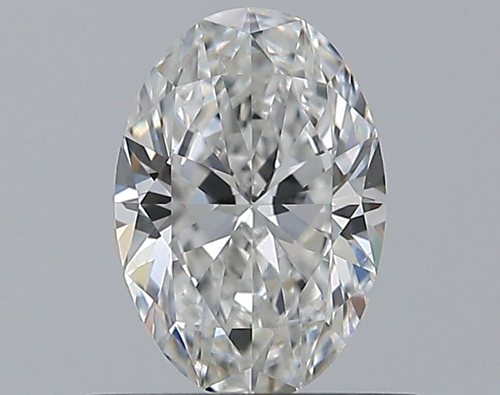 0.6 carat F-SI1 Natūralus Oval Deimantas (1)