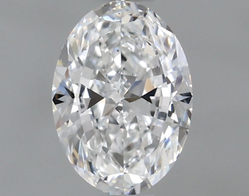 0.4 carat F-VVS1 Natūralus Oval Deimantas (1)