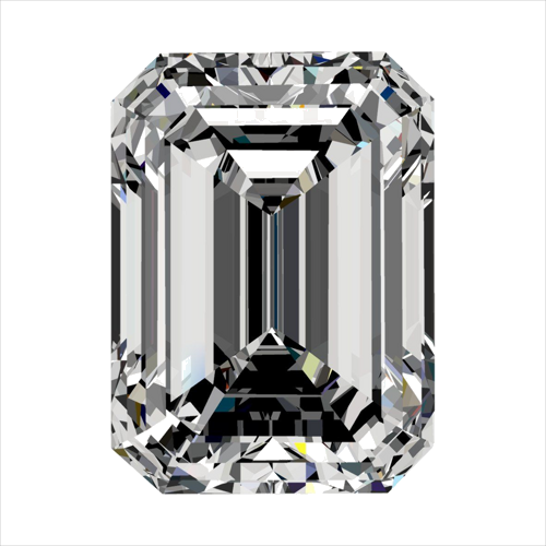 0.3 carat G-VS2 Natūralus Emerald Deimantas (1)