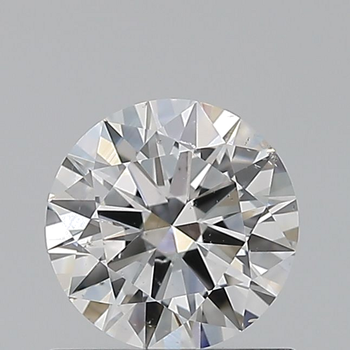 0.6 carat F-SI2 Excellent cut Natūralus Round Deimantas (1)