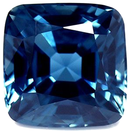 3.85 carat BLUE Cushion Safyras (1)