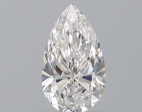 0.6 carat D-VS1 Natūralus Pear Deimantas (1)