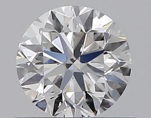 0.59 carat E-SI1 Very Good cut Natūralus Round Deimantas (1)