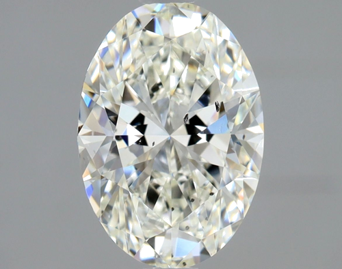 1.5 carat I-SI2 Natūralus Oval Deimantas (1)