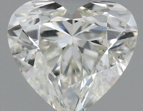 0.3 carat K-SI1 Natūralus Heart Deimantas (1)