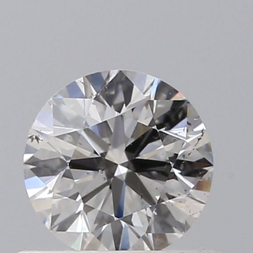 0.46 carat G-SI2 Excellent cut Natūralus Round Deimantas (1)