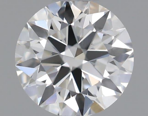0.37 carat H-VVS2 Excellent cut Natūralus Round Deimantas (1)