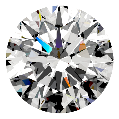 0.32 carat D-IF Excellent cut Natūralus Round Deimantas (1)